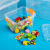 Plastic storage box Transparent small medium large storage box portable storage box car storage box toy sorting box