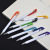 Source factory plastic advertising ballpoint pen customized printing logo press simple pen creative paintbrush gift pen