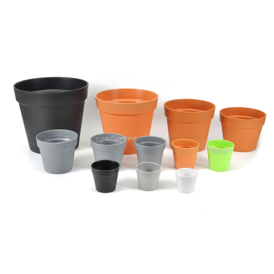 Plastic Flowerpot P01 International Basin Series Artificial Flower Flowerpot Plastic Flowerpot