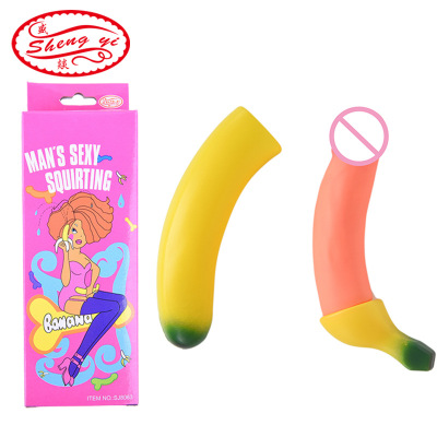 Cross-Border Hot Sale Whole Person Toy Water Spray Banana Change Big Bird Hen Party Toy Single Party Sexy Banana