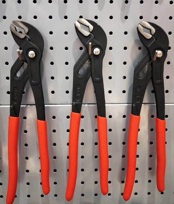 03型按钮式快速水泵钳管道水暖安装可调式快速多功能钳子五金工具