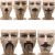 Foreign Trade Hot-Selling Makeup Ball Props Simulation Gentleman Pirate Beard Moustache Halloween Dress up Beard