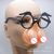 Hen Party Bar KTV Single Party Props Sexy Chest Glasses Spoof the Whole Person Women's Glasses Glasses