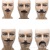 Cross-Border AliExpress Halloween Costumes and Props Simulation Beard Birthday Masquerade Decoration Beard Set