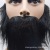 Foreign Trade Export Halloween Props Simulation New Beard Curly Beard Arabic Beard Accessories