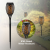 Solar-powered flame lamp plug floor lawn lamp garden waterproof lighting decorative lamp atmosphere lamp handle lamp