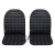 Foreign Trade Car-Mounted Heating Cushion Single Seat Double Seat Car Electric Seat Cushion Universal Car Cushion Black Beige Gray