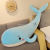 New whale pillow soft doll doll sofa pillow plush toy