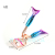 Fish handle eyelash curler eyelash curler electroplating gradient eyelash curler