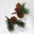 branchlet pine needle pine nut Christmas tree decoration accessories Holly red fruit berries simulated Mosaic festival 