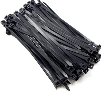 Multi-purpose self-locking cable tie nylon zipper tie Strap 8 \\\"durable nylon self-locking cable tie strap