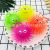 30g smiley face Maomao ball flash hedgehog extrusion bounce ball flash vent ball creative pressure relief toys