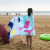 Thicken Bath Towel European and American Style Formaldehyde-Free Reactive Printing Adult Children's Cotton Cartoon Beach Towel 160cm