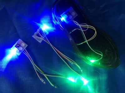 Shoe Lamp Luminous Electronic Lamp Accessories, Crafts Toys Luminous Electronic Accessories