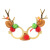 2020 New Christmas antler glasses dress up Christmas party party decorations for adults and children Christmas props