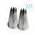 Manufacturers direct 633 straight 6 - tooth cookies cream cake decorating nozzle 304 stainless steel baking DIY tools