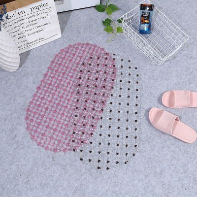 Bathroom non-slip mat PVC non-slip mat wholesale bath bath massage foot mat breathable and hydrophobic mat