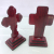 Wooden Jesus Cross Ornaments Double-Layer Catholic Ornaments