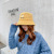 Autumn and Winter New Net Red Daisy Women's Bucket Hat Lambskin Warm Cold-Proof Fashion Fisherman Hat Wholesale