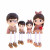 Living Room TV Cabinet Wedding Celebration Decoration Gift Small Ornaments Four-Mouth Cartoon Hanging Feet Doll Creative Domestic Ornaments