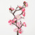 Faux Plum Blossom Wholesale High-End Simulation Single Wintersweet Home Decoration Film and Television Shooting Props Emulational Plum Silk Flower