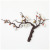 Emulational Decoration Plum Blossom Wholesale Tree Faux Plum Blossom Dried Flower Branch Plum Blossom Bonsai Home Living Room Ornament Floor Flower Plum Blossom