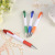 Factory Direct Sales Small Square Plastic Promotional Gift Pen Custom Advertising Marker Logo Printing Click Ballpoint Pen