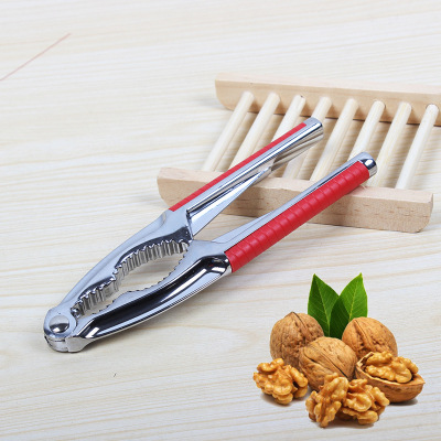 Zinc Alloy Walnut Cracker Walnut Cracker Seeds Walnut Cracker Household Dried Fruit Nut Pliers Chestnut Shell Breaker