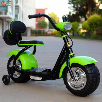 Children's Electric Motor Tricycle 2-5-8 Years Old Girl's and Boy's Baby Can Desktop Charger Battery Toy Car