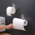 Non-Perforated Towel Shelf Bathroom Toilet Stainless Steel Coil Paper Holder Storage Hook Shelf