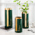 Northern European-Style Light Luxury Electroplated Ceramic Vase Modern Creative Simple Living Room Table Decoration Water Vase Ornament