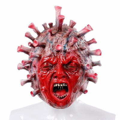 Wholesale Hot Selling Amazon Cross-Border E-Commerce Hot Selling Halloween Latex Headgear Mask