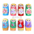 Tourism Crafts Wholesale Wooden Russian Doll Ornaments Ethnic Doll Scenic Area Tourist Souvenirs Wholesale