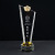 Crystal Trophy Customized Creative Staff Group Competition Award Metal Medal Lettering Customized Crown Gold, Silver and Copper