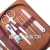 Stainless Steel Cosmetic Tool Kit Manicure Set High-End Manicure Set 13Pc Zipper Bag