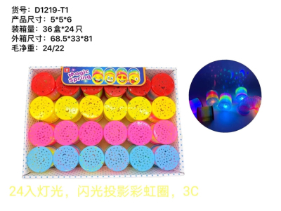 Rainbow Spring Projection Light Magic Cycle