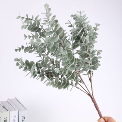 Nordic-Style Artificial Plants Bunch Eucalyptus Money Leaves Home Wedding Decoration Green Vegetation Bonsai Flower Arrangement