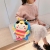 Little Bee Cartoon Schoolbag Plush Backpack Kindergarten Foreign Trade Hot Selling Coin Purse Small Satchel Mobile Phone Bag