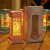 WJL-916 Telephone Booth Crystal Ball Music Box Music Box Crystal Storm Lantern Night Light