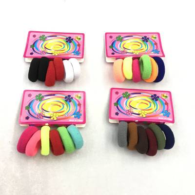 New Children's Elastic Hair Ring Top Cuft Towel Ring