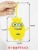 Cross-Border Medium Luminous Despicable Me Rubber Vent Furry Ball Children's Electronic Toys Wholesale