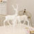 HL-17108A Resin Pair Deer Resin Crafts European-Style Ornaments Christmas Decorations Christmas Gifts