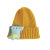 Autumn and Winter New Baby Wool Cap Pullover Hat Boys and Girls Cartoon Dinosaur Cute Hat Knitted Hat Tide