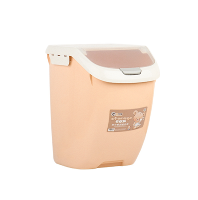 Kitchen Sealed Rice Bucket Plastic Moisture-Proof Storage 30kg Rice Cylinder Flour Grains Rice Storage Box 15kg Large Capacity