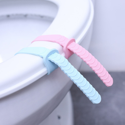Silicone Toilet Cover Lifter Anti-Dirty Lifting Handle Lift Toilet Lid Handle Flip Handle Toilet Lifting Handle