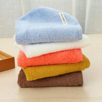 Factory Direct Sales Wash Face Towel Towel Pure Cotton Absorbent Cleansing Wiper Face Towel Household Adult and Children Men and Women