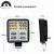 Car LED Work Light 177W Square/59smd Large Field 9-36V Cross Type Strobe New Style Modification