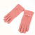Taobao Supply Winter Women's Cashmere Horizontal Butterfly Touch Screen Warm Gloves Cycling Warm Gloves Factory Direct Sales