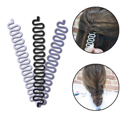 Factory Direct Sales Fishbone Wave Tress Device Centipede Tress Device Twist Braid Tress Device Modeling Tool Hair Band