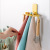 Wall-Mounted Rag Rack Nailless Seamless Stickers Creative Pattern Bathroom Towel Clamp Multi-Purpose Cabinet Silk Scarf Hook
